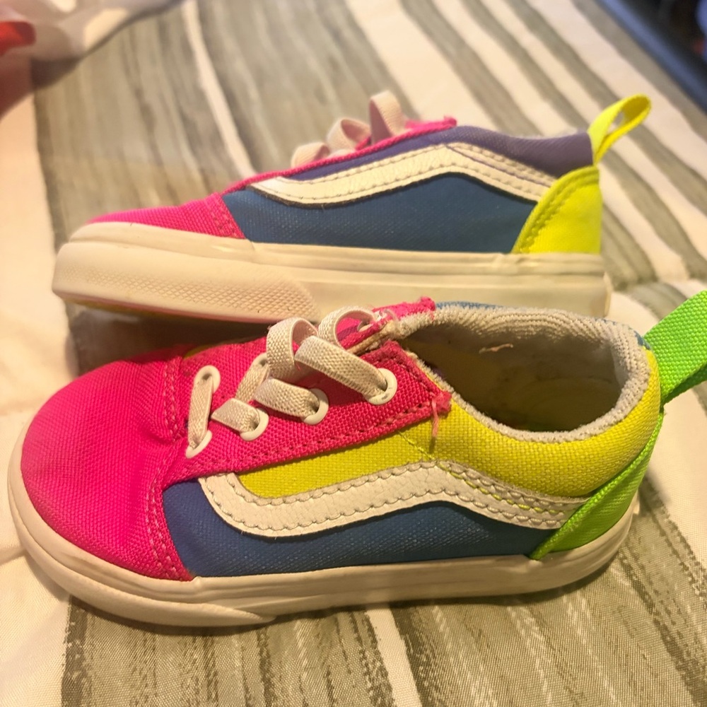 Toddler Rainbow Vans